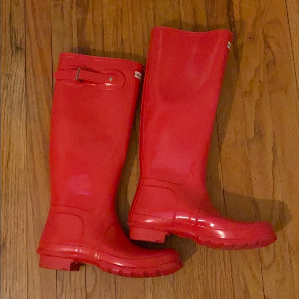 Hunter tall boots